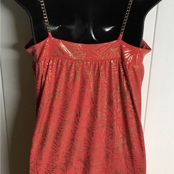 New MICHAEL Michael Kors Petite Maxi Chain Dress - Picture 2 of 6